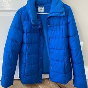 Women’s Blue Puffer Coat